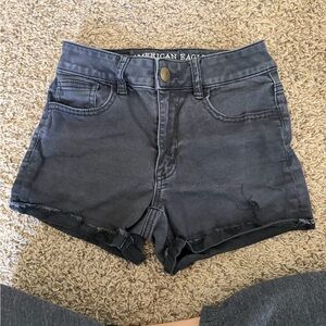 American Eagle Outfitters Women's Dark Gray Jean Shorts